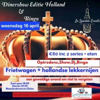 UITVERKOCHT | Dinershow & Bingo | La Sparkle Events