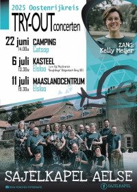 Sajelkapel Aelse -  Voorbereidingsconcerten Concertreis Kitzbühel Oostenrijk