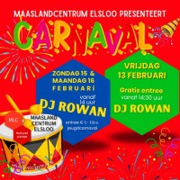 Aftrap jeugdcarnaval met DJ Rowan | Gratis entree