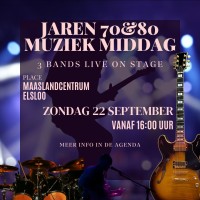 Jaren '70/'80 muziek middag & avond